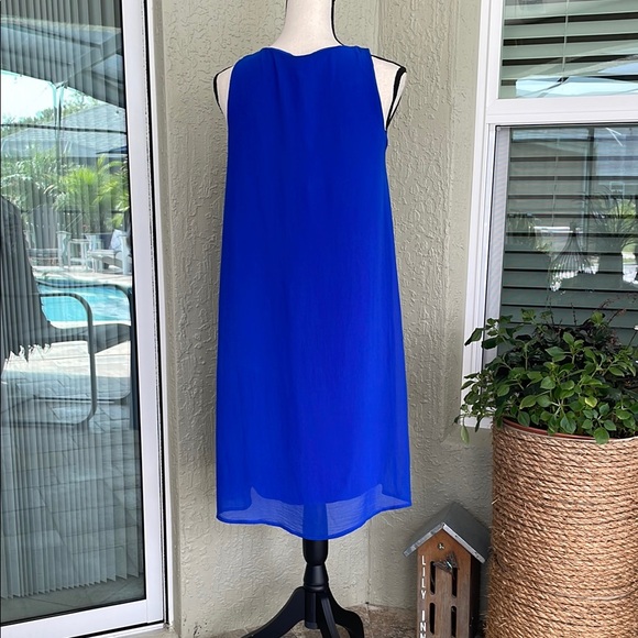 Tacera Royal Blue Sleeveless Dress - Picture 4 of 6